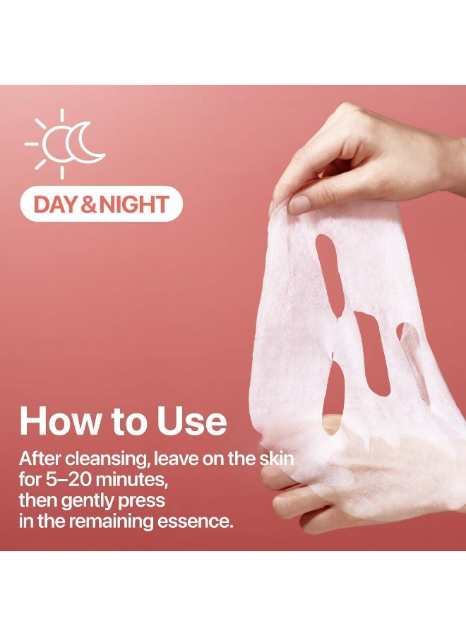No.3 Sheet Mask | 5 Sheets | Tingle-Pore Softening Sheet Mask | Pore Minimizing, Skin Softening Face Mask with Bifidax | Hydrates, Smooths Rough, Bumpy Skin, Improves Glow | Korean Skincare - image 6