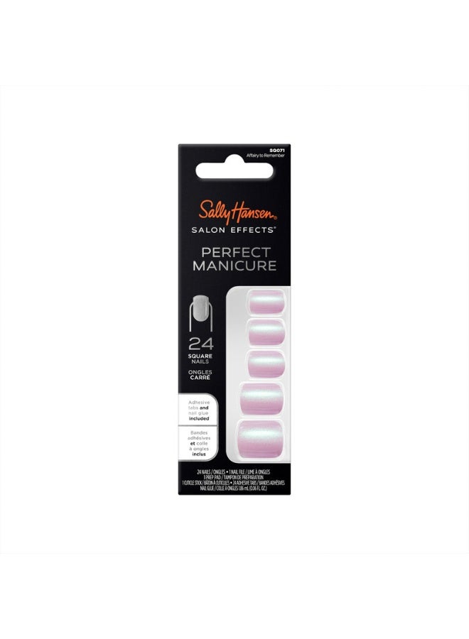 Salon Effects Perfect Manicure Press on Nails Affairy to Remember