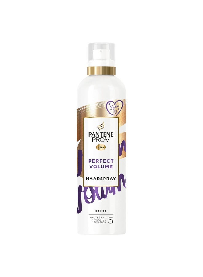 Pro-V Perfect Volume Hairspray,  with Jojoba Oil, Hold Level 5, Creates Long-Lasting Volume, Hair Care 250 ml