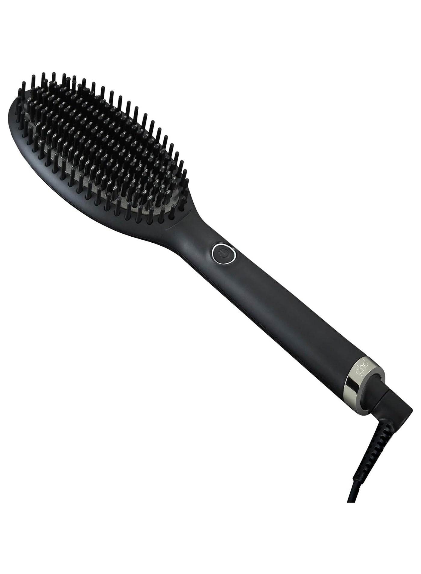 Electric Hair Straightening Brush Negative Ion Ceramic Straightener Brush with Adjustable Temp for All Hair Types, Electric Heated Hair Straightener Comb for Smooth, Frizz-Free Hair