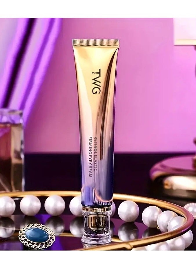 30g Hyaluronic Acid Rich Retinol Eye Cream - Deeply Moisturizing, Tightening, and Wrinkle Smoothing for a Radiant Youthful Look - Suitable for All Skin Types, Including Delicate Eye Area, Non-Irritating, and Alcohol-Free