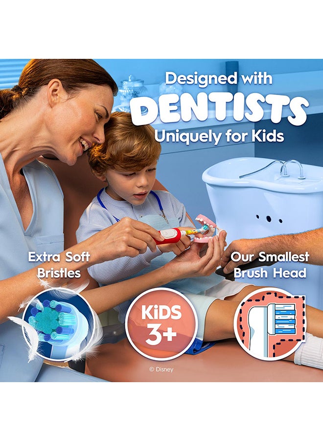 Vitality 300 Kids Disney The Lion King Rechargeable Toothbrush, 3+ Years, Extra Sensitive Mode Brush Head, 2 Cleaning Modes - D103.413.2K - image 3