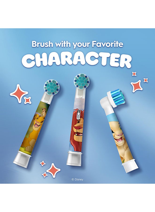 Vitality 300 Kids Disney The Lion King Rechargeable Toothbrush, 3+ Years, Extra Sensitive Mode Brush Head, 2 Cleaning Modes - D103.413.2K - image 8