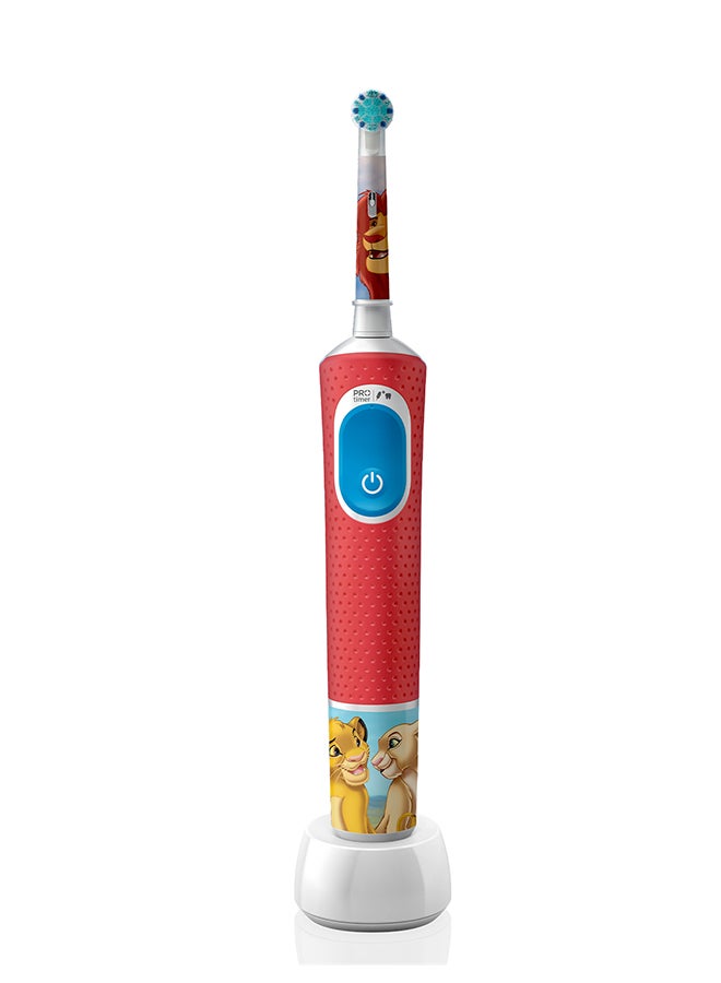 Vitality 300 Kids Disney The Lion King Rechargeable Toothbrush, 3+ Years, Extra Sensitive Mode Brush Head, 2 Cleaning Modes - D103.413.2K - image 9