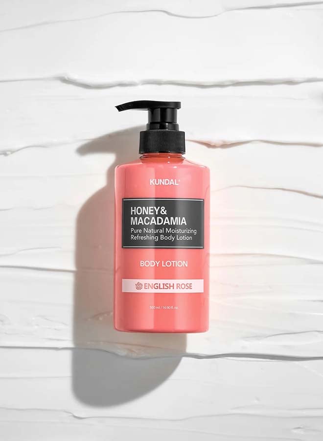 Kundal Honey & Macadamia Pure Natural Moisturizing Refreshing Body Lotion Amber Vanilla 500ml - image 2