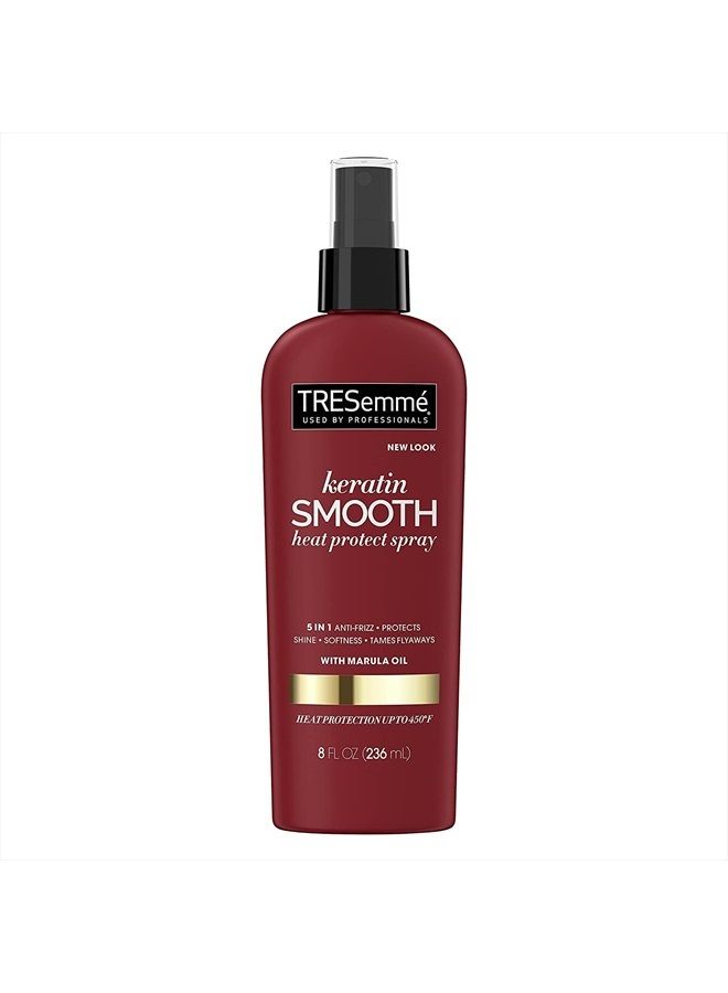 Tresemme Keratin Smooth Heat Protect Spray 8 Ounce (235ml) (2 Pack)