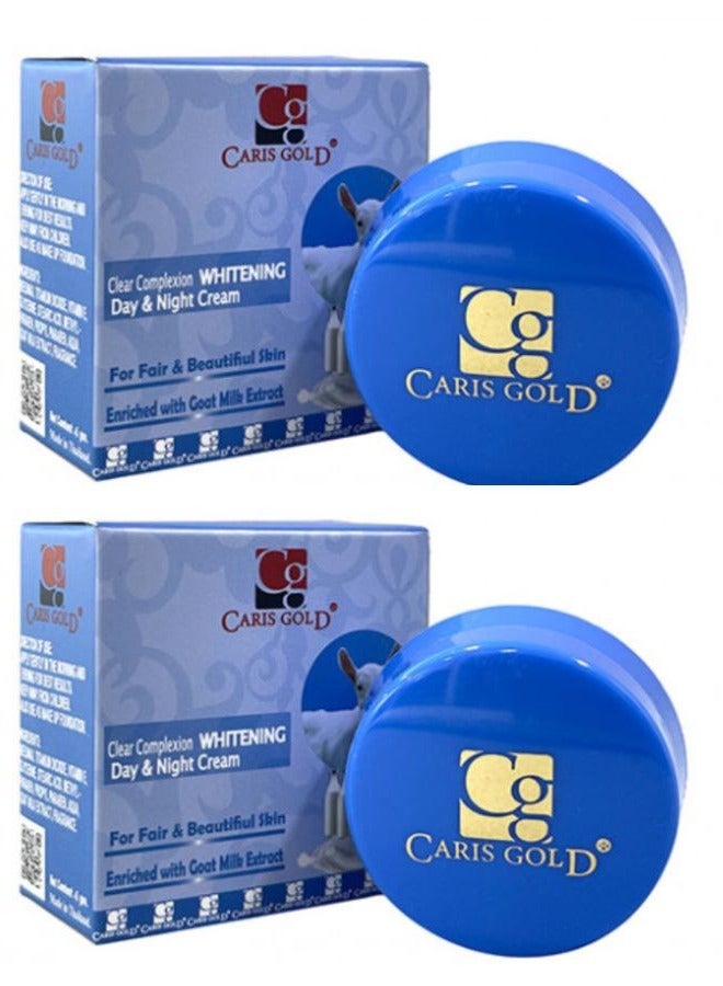 Goat Milk Extract Whitening day & night cream 2piece