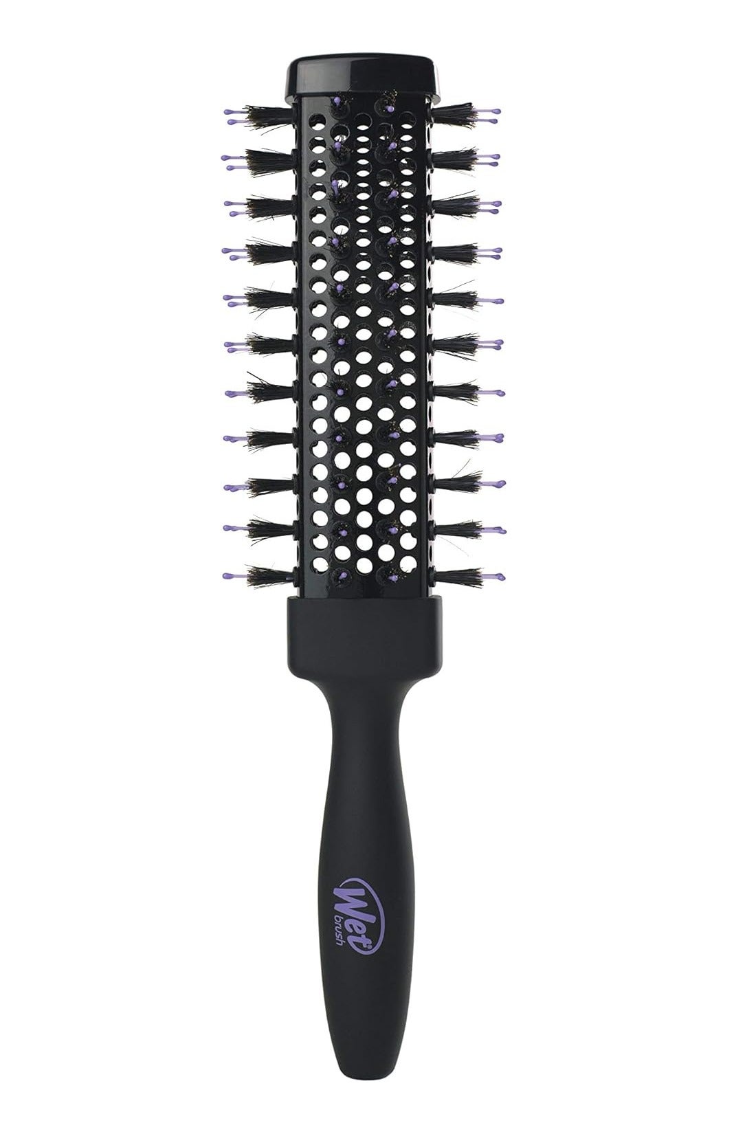 Wet Brush Beach Waves Round Brush - For All Hair Types - Loose Curls & Beachy Waves - A Perfect Blow Out with Less Pain, Effort and Breakage Square Barrel, 2" Barrel