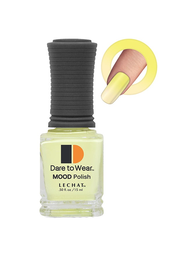 Color Changing Nail Polish 15ml Glossy Super Shine Nail Lacquer 15ml Fast Dry Long Lasting Nail Enamel Temperature Change Mood Color Polish Nail Art No Need UV LED Lamp No curing Manicure Nail Paint