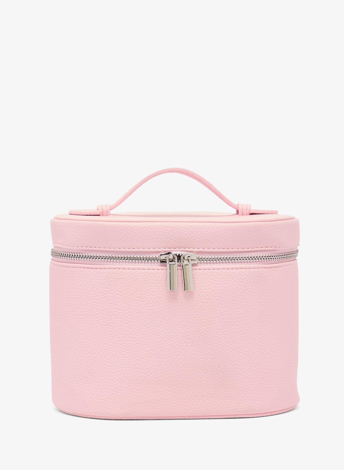 Bucket Bag With Top Handle And Zipper