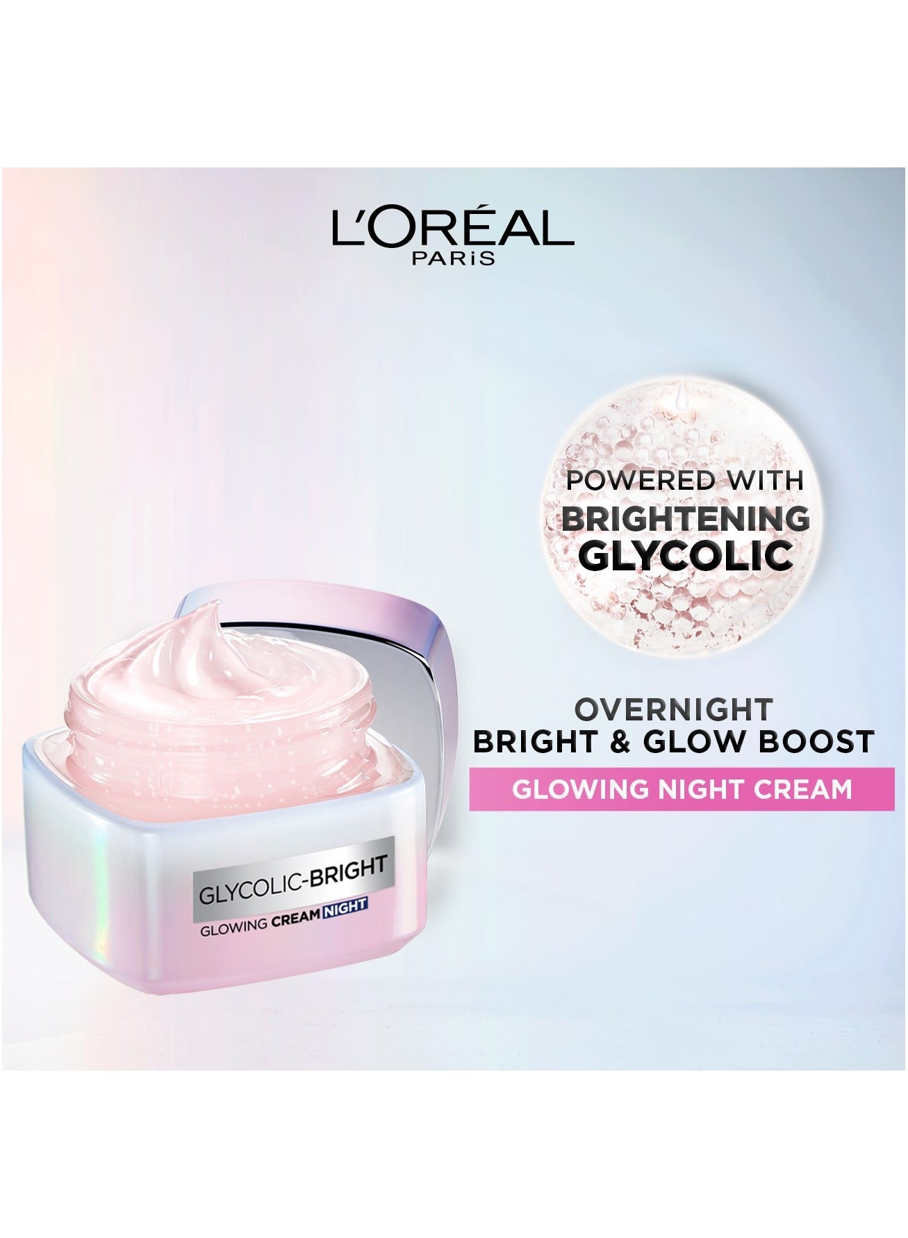 Glycolic Bright Glowing Night Cream - Glycolic + Niacinamide - image 5
