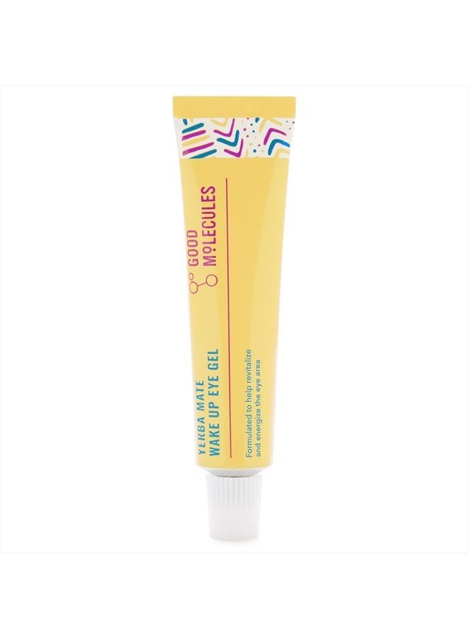 Wake Up Eye Gel 0, 50 Oz Formulated With Yerba Mate Extract Revitalize And Energize Eyes With This Soothing Gel Vegan, Fragrance Free Cruelty , 0.5 Fl Oz (Pack of 1)