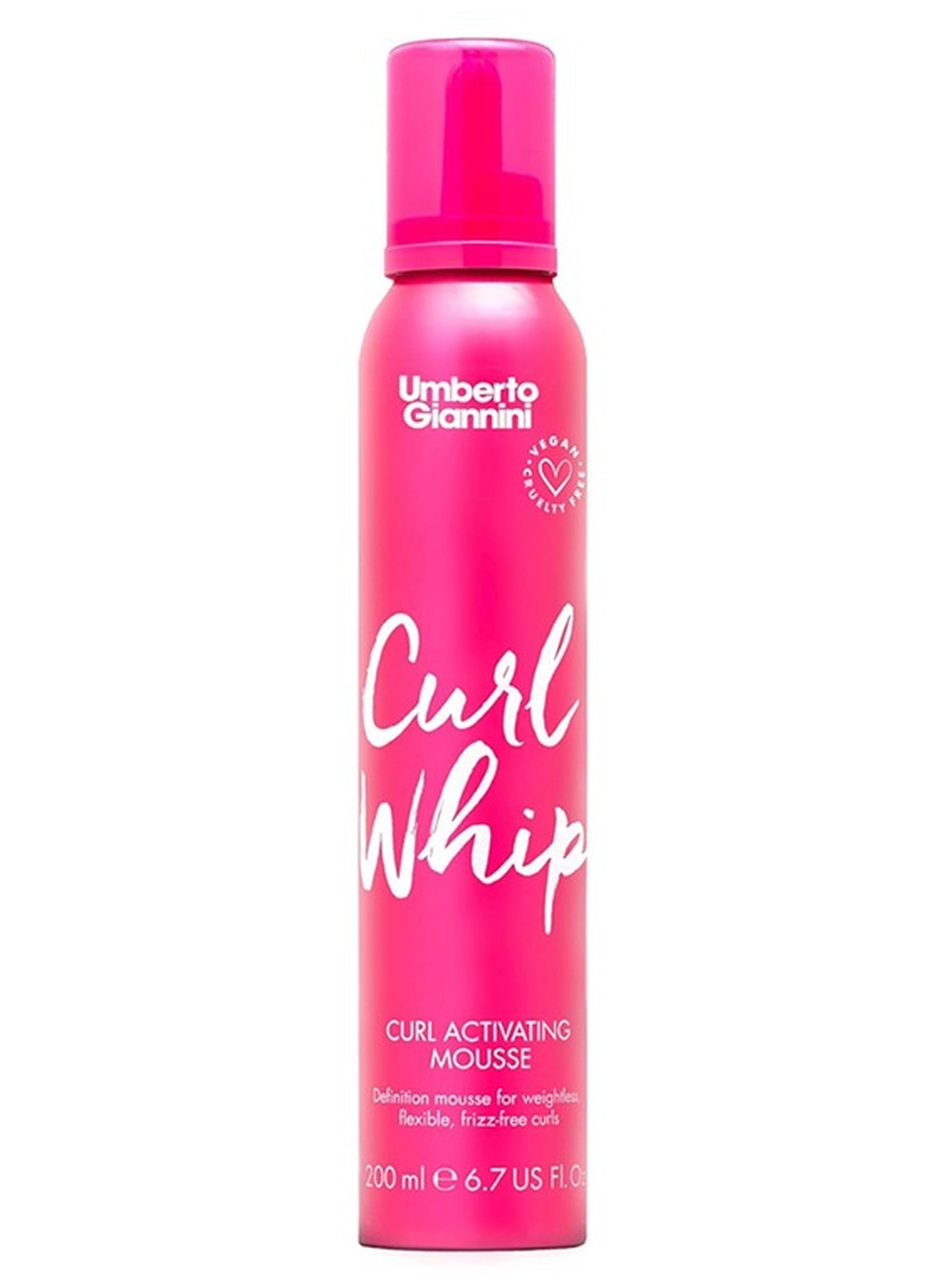 Umberto Giannini Whip Curl Activating Vegan Mousse 200ml