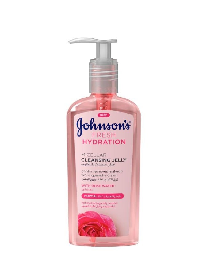 Face Cleanser Fresh Hydration Micellar Cleansing Jelly Normal Skin 200 ml