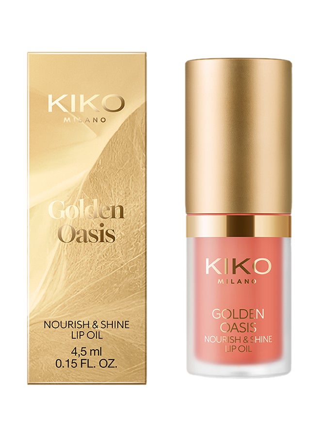 Golden Oasis Nourish And Shine Lip Oil  03