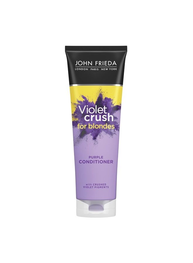 Violet Crush Purple Conditioner, Conditioner for Brassy Blonde Hair, with Violet Pigments, 8.3 Ounce