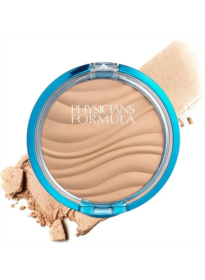Mineral Wear Talc-Free Mineral Airbrushing Pressed Powder SPF 30 Translucent | Dermatologist Tested, Clinicially Tested