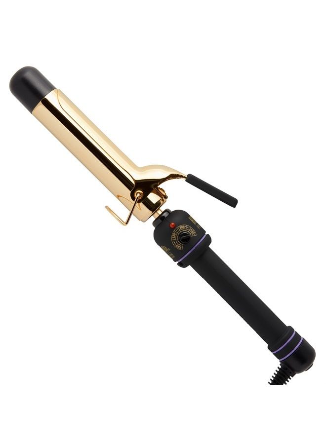 Hot Tools Pro Artist 24K Gold Curling Iron | Long Lasting, Defined Curls (1-1/4 in)
