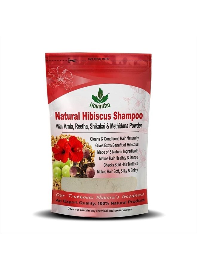 Natural Amla Reetha Shikakai Methidana And Hibiscus Powder Shampoo for Hair – 227 grams