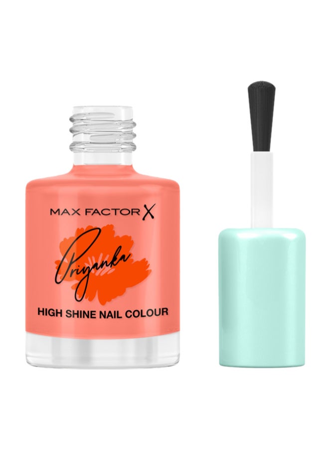 X Priyanka Chopra Miracle Pure Nail Polish - 410 - Bold Marigold, 12ml