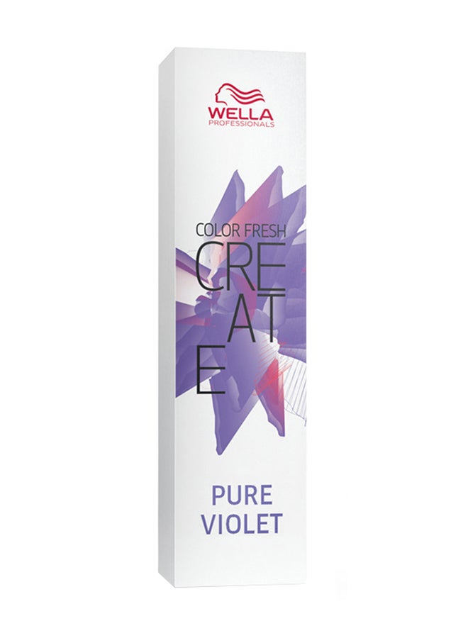 Color Fresh Create In Pure Violet - Semi-Permanent Expressive Color For Bold And Personalized Results (60 Ml)