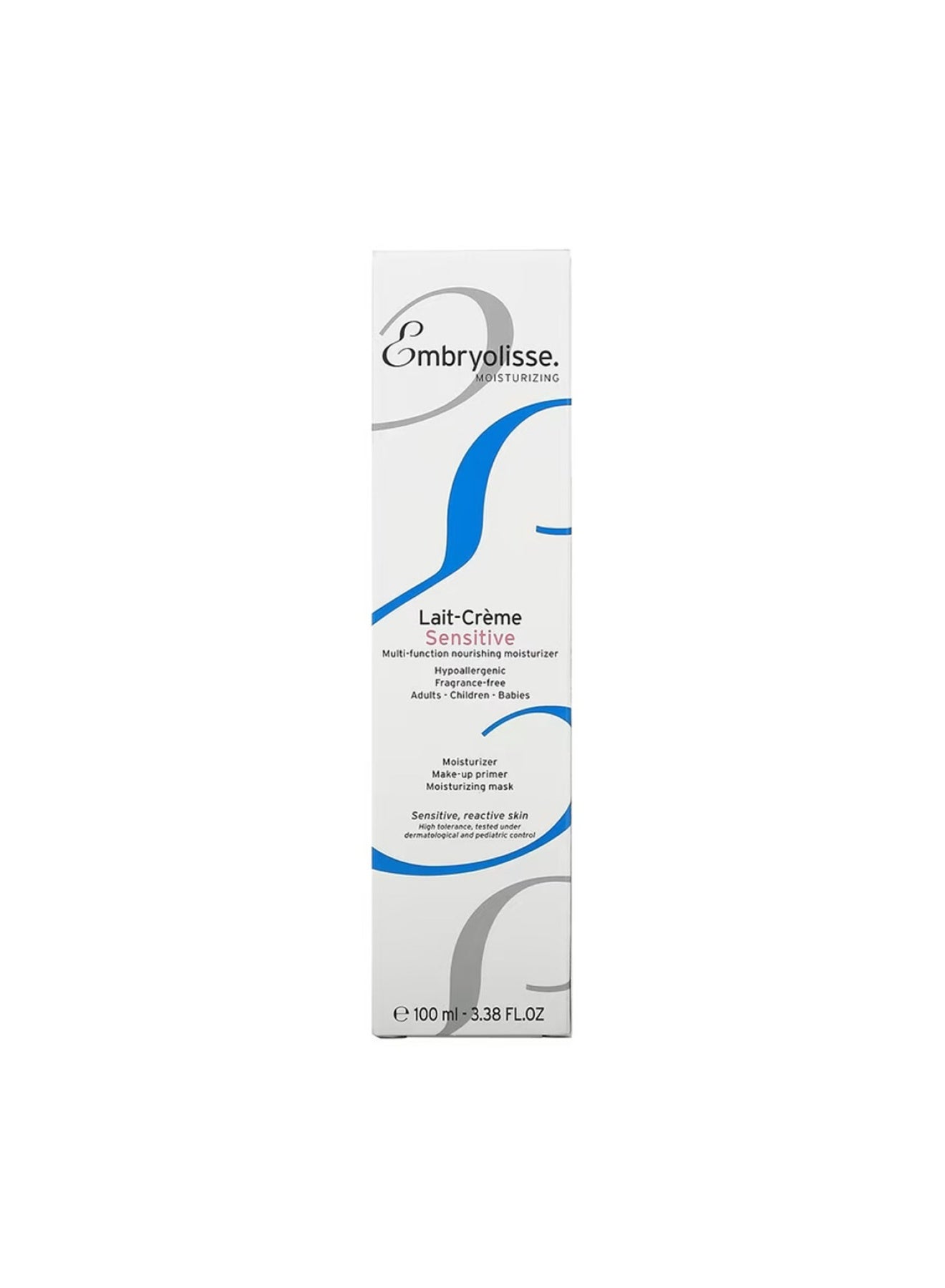 Lait-Creme Sensitive Fragrance Free Daily Moisturizer Cream For Face And Body 100 ml