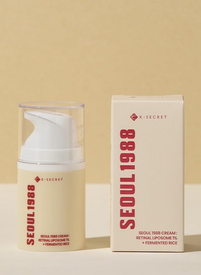 K-SECRET SEOUL 1988 Cream : Retinal Liposome 1% + Fermented Rice