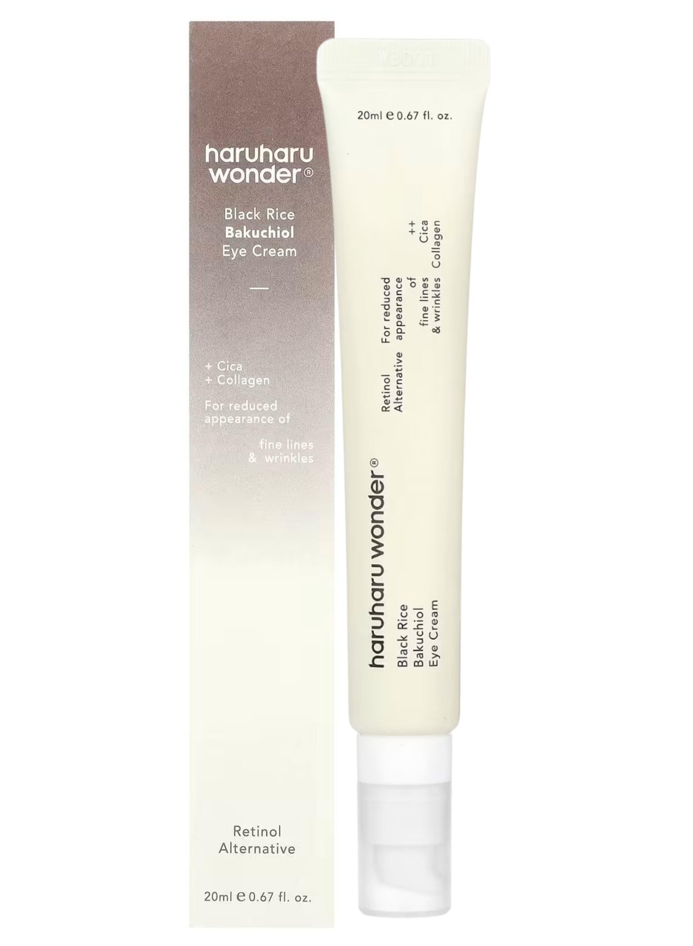 Black Rice Bakuchiol Eye Cream, 0.67 fl oz (20 ml)