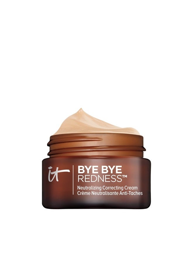Bye Bye Redness, Transforming Neutral Beige - Neutralizing Color-Correcting Cream - Reduces Redness - Long-Wearing Coverage - With Hydrolyzed Collagen - 0.37 fl oz