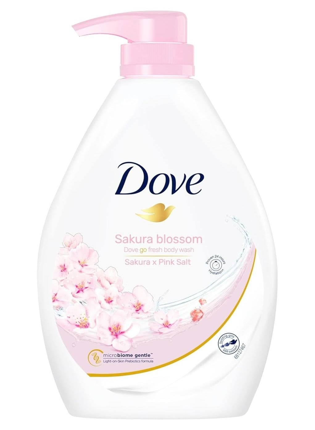 Go Fresh Sakura Blossom Body Wash With Sakura And Pink Salt  1000 ML