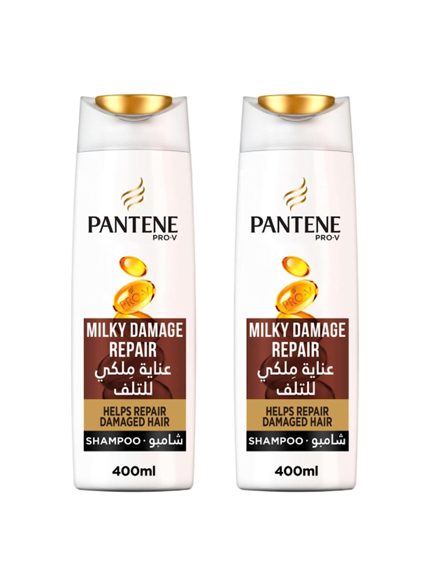 Milky Damage Repair Shampoo 400ml pack of 2