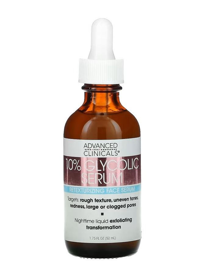 Advanced Clinicals 10% Glycolic Serum