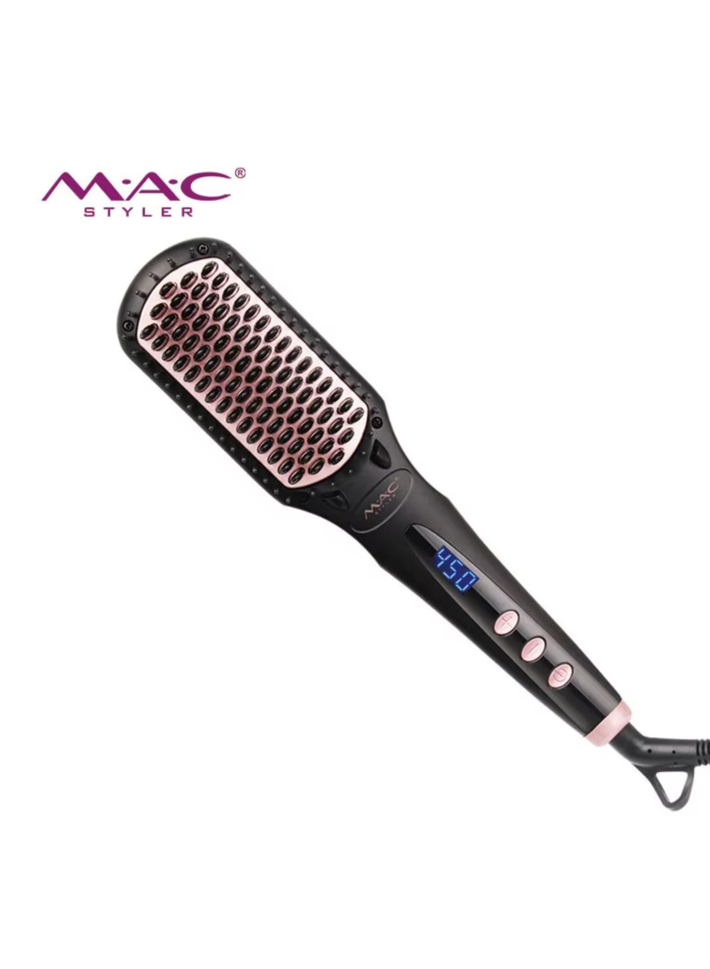 Mac Styler Professional Electric Comb Hair Dryer Hair Straightener Brush MC-19