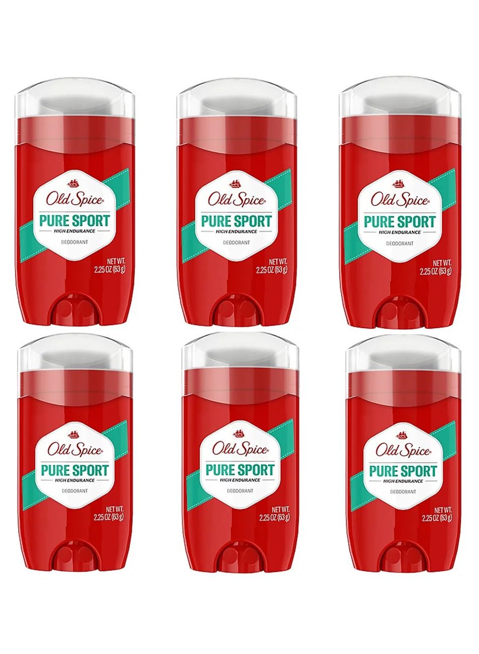 High Endurance Deodorant Pure Sport Multicolour (Pack of 6)