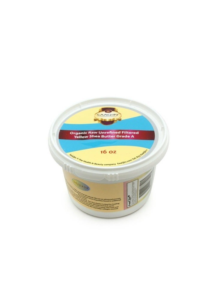 African Shea Butter Raw and Unrefined 16 Oz