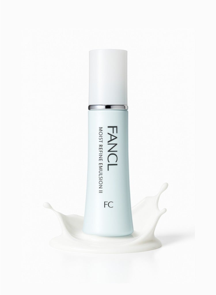 Moist Refine Emulsion II 30ml Light-Weight Face Moisturizer for Normal to Dry Skin I 100% Preservative free