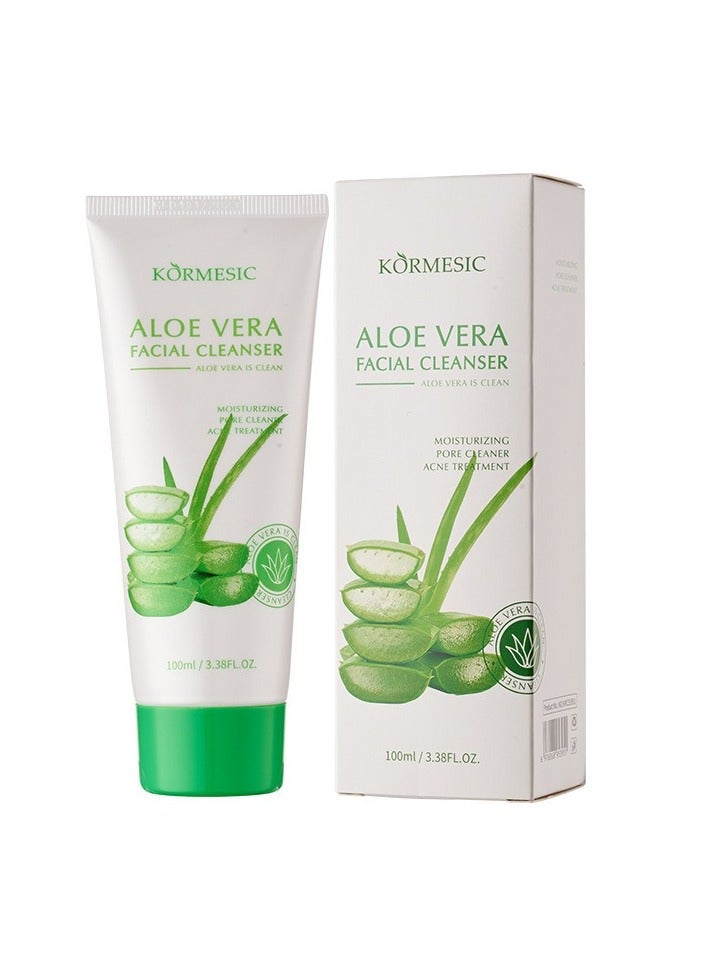 Aloe Vera Facial Cleanser - Soothing Hydration & Gentle Cleansing 100ml