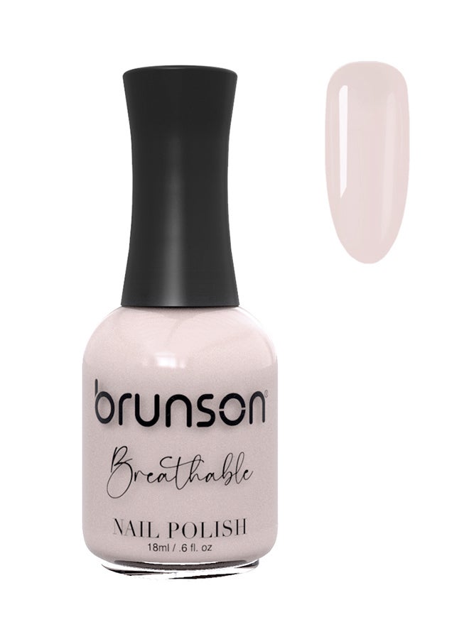 Breathable Nail Polish Halal nail polish Wudu friendly Quick-Dry Vegan long lasting but easy peel off   18ml BH010