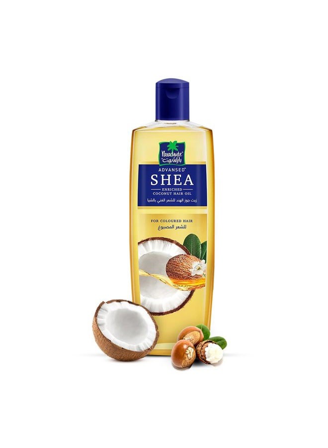 Shea Enriched Coconut Hair Oil| Moisturising Hair Oil|Nourishes Hair| For Frizz- Free, Soft & Shiny Hair| No Silicones & Parabens |10.1 Fl.oz.