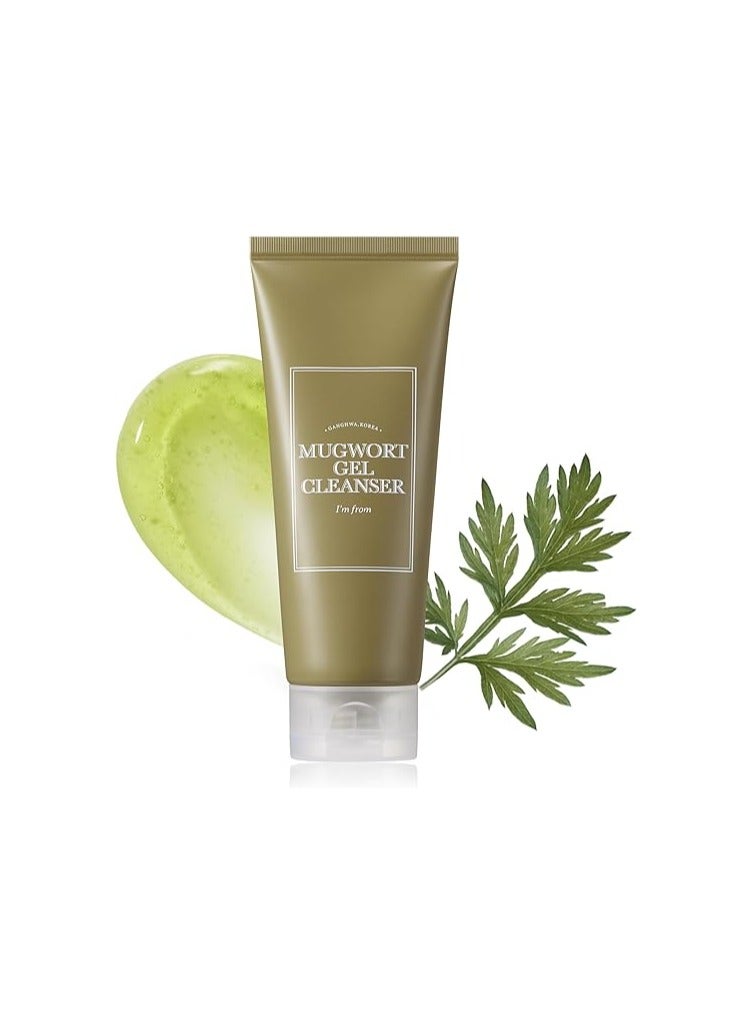 I'm from Mugwort Gel Cleanser 150 ml, Mugwort Extract 60%, Korean Cleanser, Natural, Herbal, Calming, Soothing, Micro Cleansing