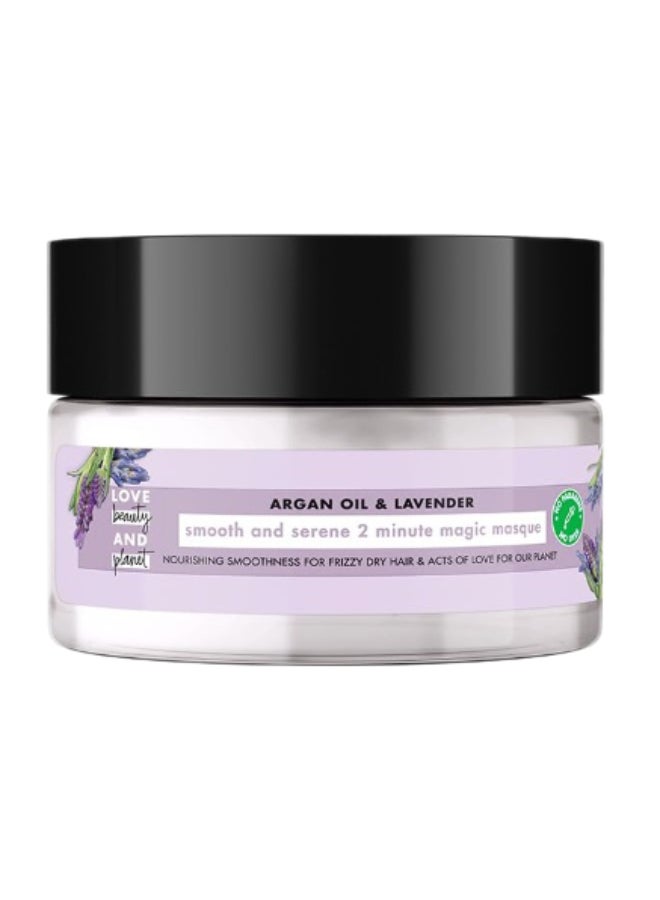 Argan Oil And Lavender Magic Hair Mask For Frizz Control Sulfates And Paraben Free 200 ml