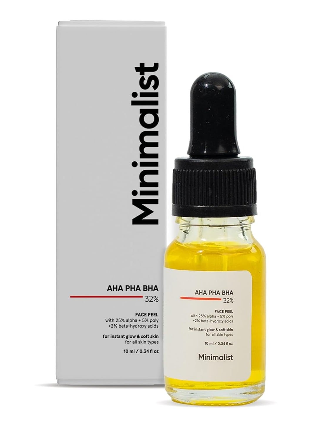 25 AHA 2 BHA 5 PHA Peeling Solution Glowing Skin Smooth Texture Pore Cleansing Weekend Exfoliation 10ml