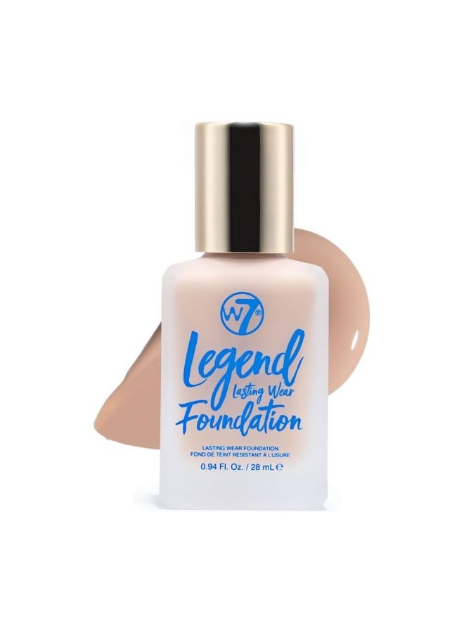 W7 Legend Lasting Wear Foundation - Buff