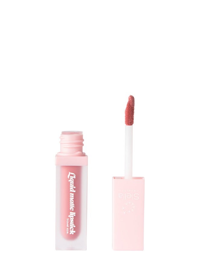 Nina Travel Size Waterproof Liquid Matte Lipstick Upto 12hr Wear Made In Italy