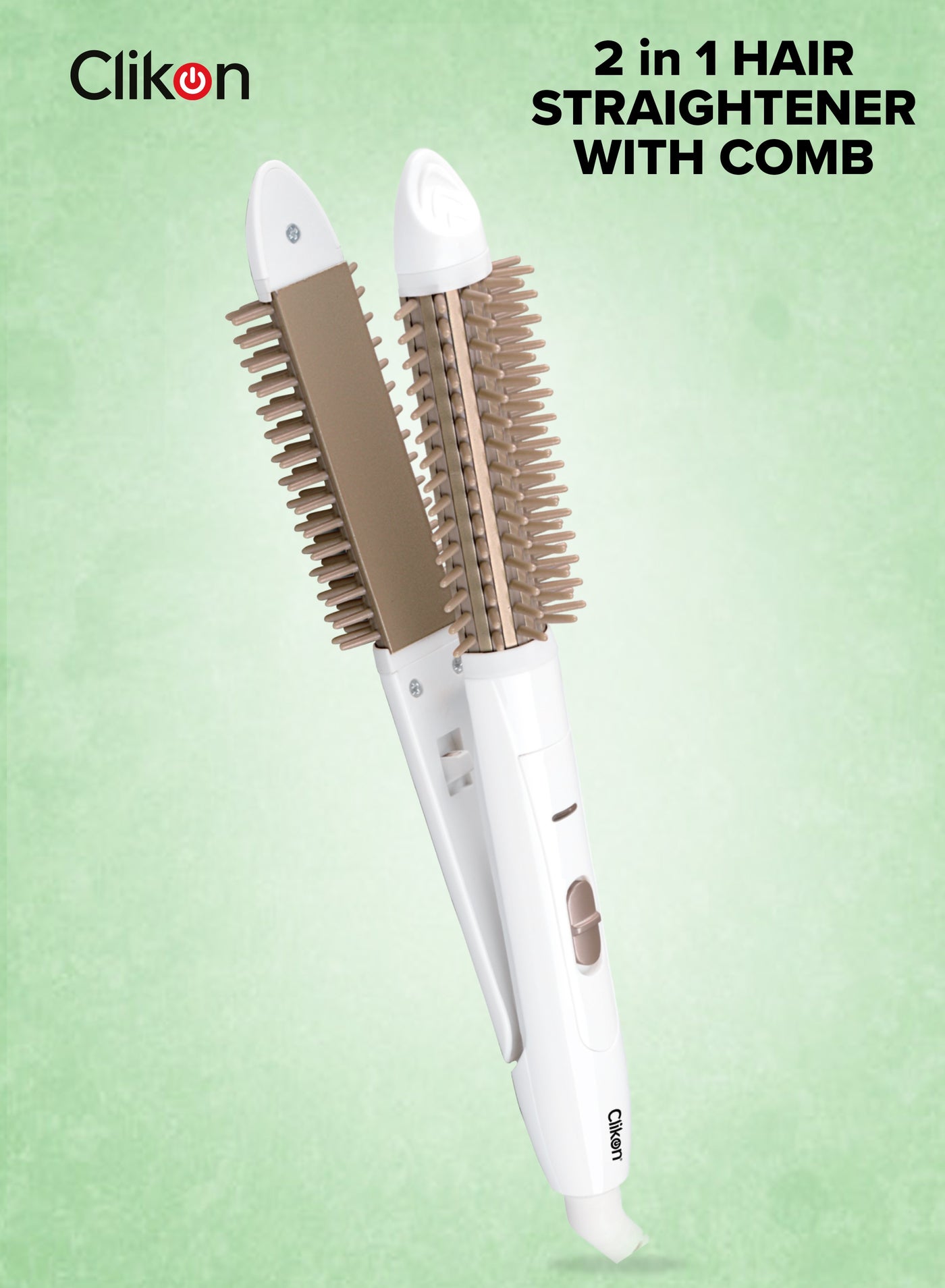 CLIKON HAIR STRAIGHTENER WITH COMB - 35W