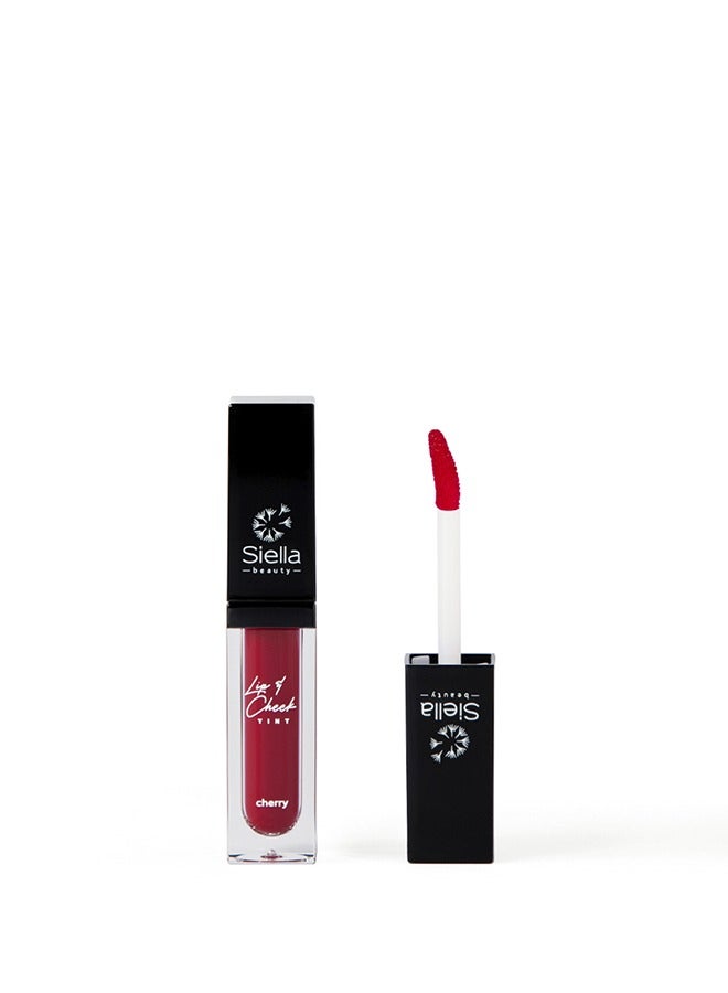 Lip and cheek tint Cherry Nourishes Hydrates Dry Chapped Lips, Blush for Women  Made In Italy
