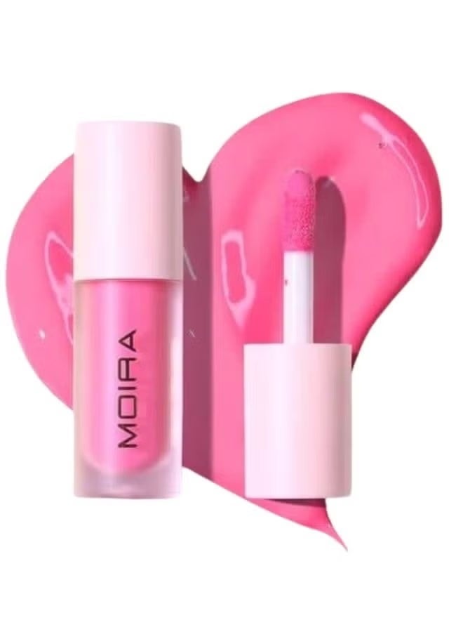 MOIRA Love Steady Liquid Blush – 05: So Cute, Lightweight Buildable Formula, Long-Lasting Dewy Finish, Hydrating & Blendable, Vegan & Cruelty-Free, 0.17 fl. oz (5 ml)