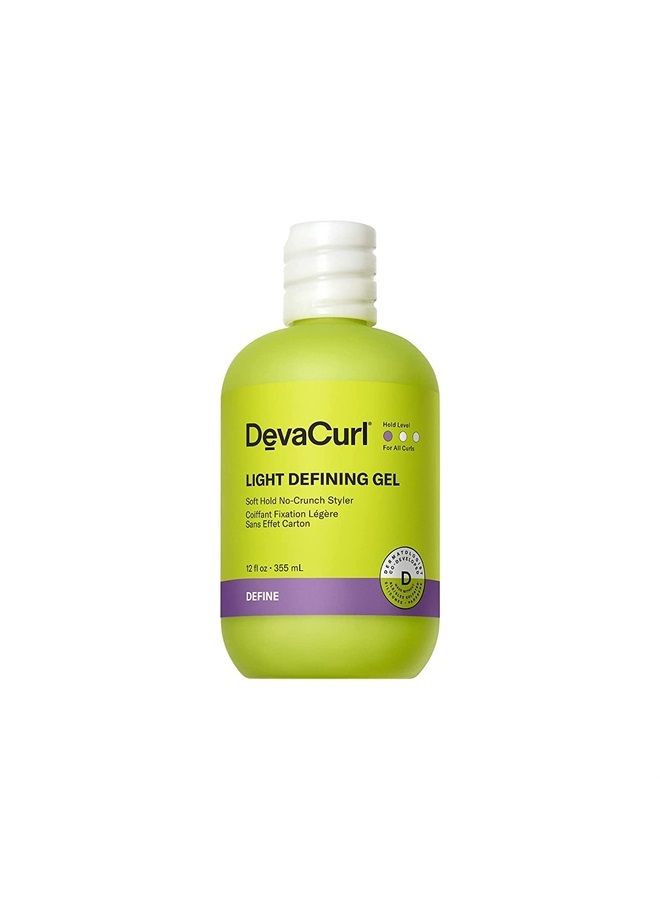 Light Defining Gel Soft Hold No-Crunch Styler, Bright Breeze, 12 fl. oz.