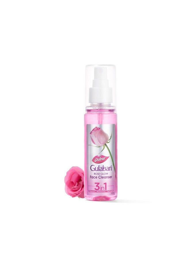 Dabur Gulabari Rose Glow Face Cleanser, Pack of 1,100 Ml