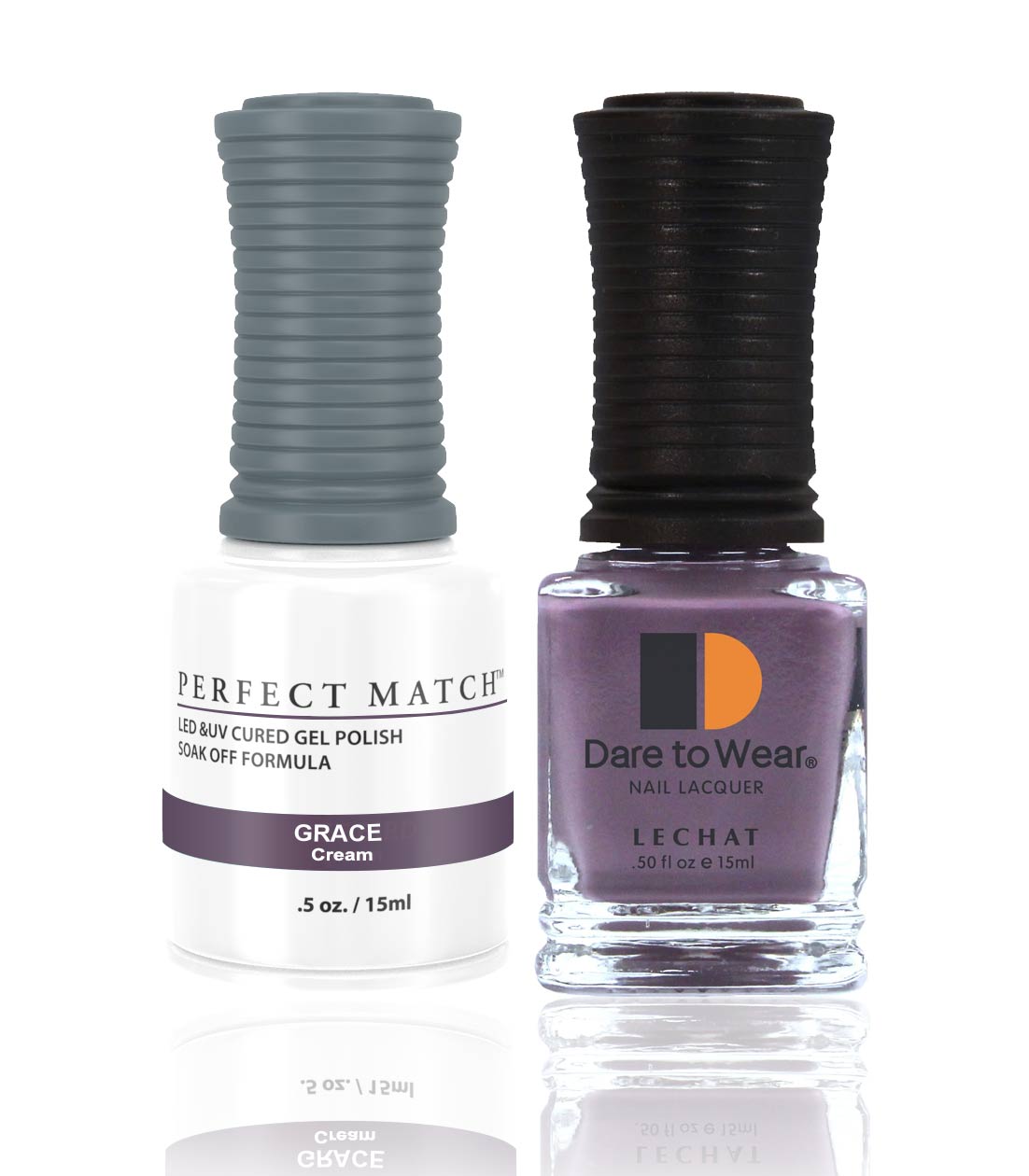 Perfect Match Gel Nail Polish 15ml Soak Off Long Lasting High Shine UV LED Gel Non Toxic Easy Application Wide Color Range for Manicure and Pedicure  Grace PMS208